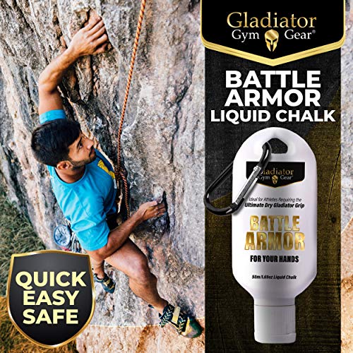 Liquid Chalk, Weight Lifting Chalk, Liquid Grip Weightlifting Chalk, 2 Pack - Rock Climbing Chalk. Liquid Hand Chalk for Gymnastics Grips. Chalk for Climbing. Liquid Gym Chalk - Thumbnail 3