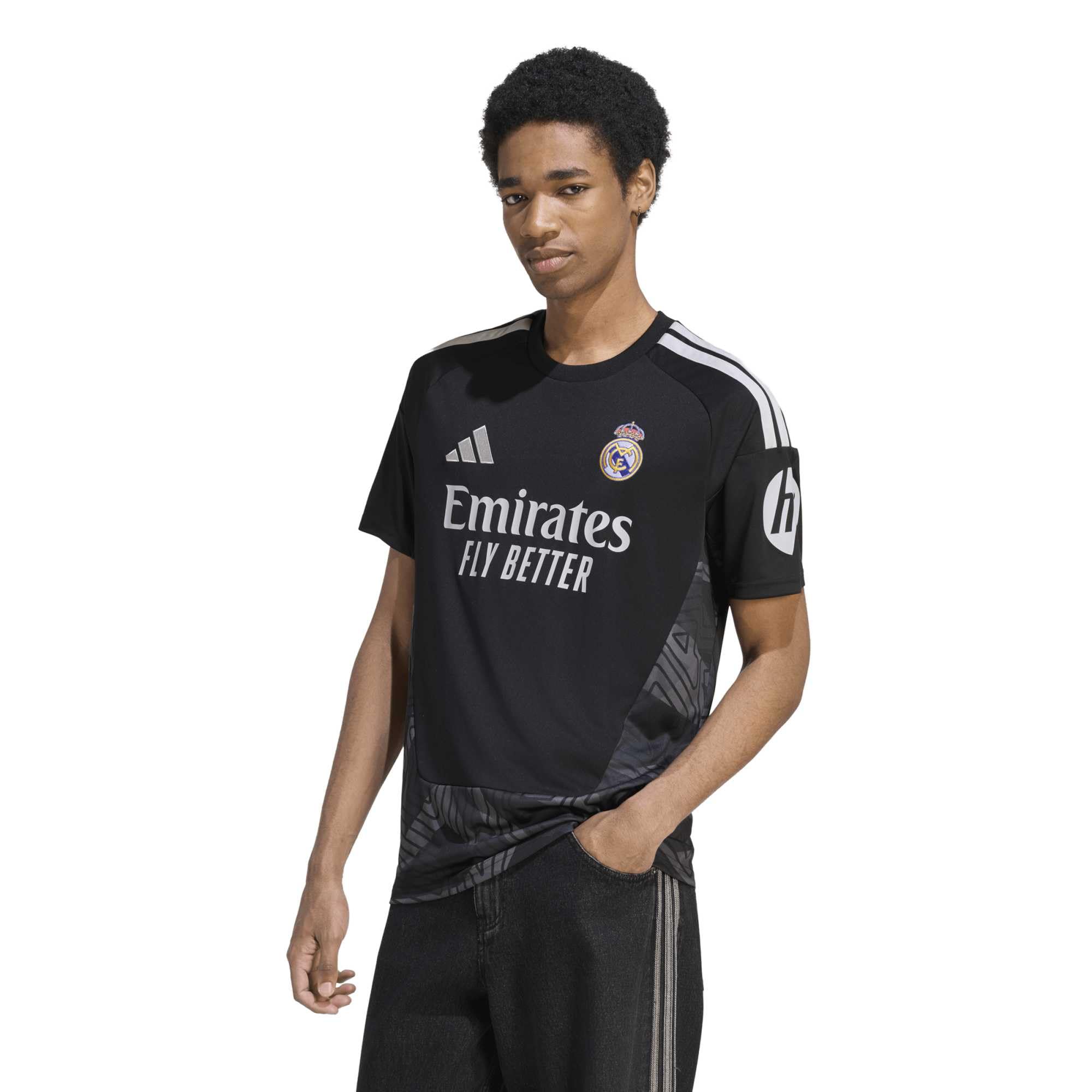 adidas Real Madrid 26/27 Archer Local Koszulka męska, czarna, XL