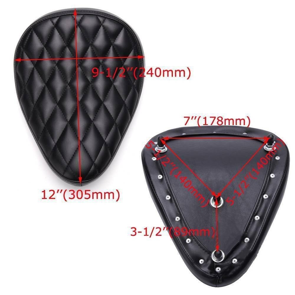 Do Har&ley Chopper Sportster Bobber siodło motocyklowe