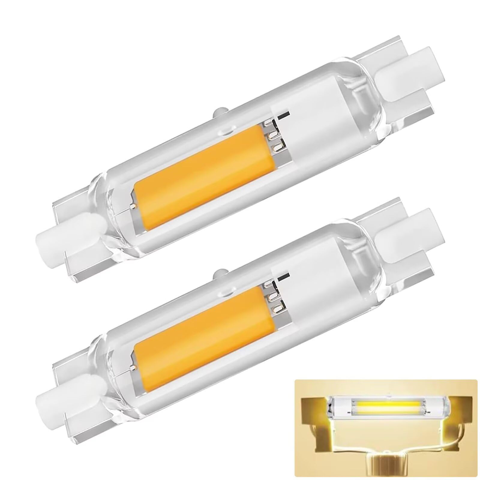 Ampoule LED R7S 78mm 20W équivalent 200W remplacement halogène J78 - 8