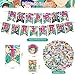 132 Pcs Saiki K Party Decorations Set, Funny Cartoon Theme Birthday Supplies Saiki K Stickers for Cartoon Party Supplies Decor