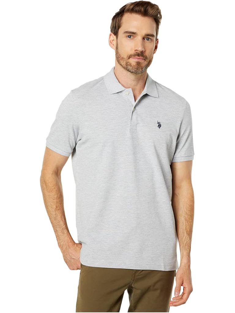 U.S. POLO ASSN. Solid Cotton Pique Polo with Small Pony