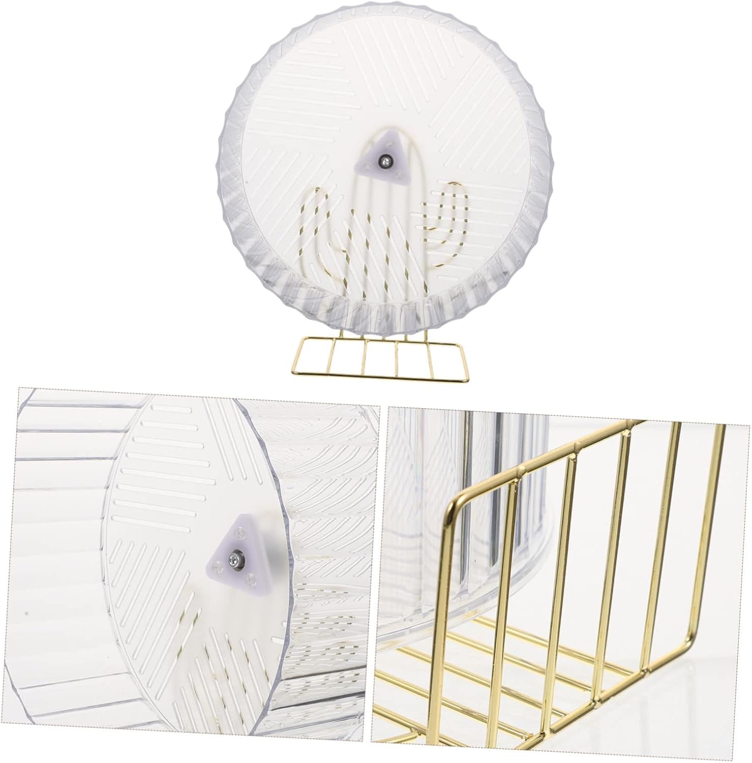 SUPVOX Silent Hedgehog Wheel for Hamsters Dwarf Hamster Accessories Exercise Wheel Toy Random Color