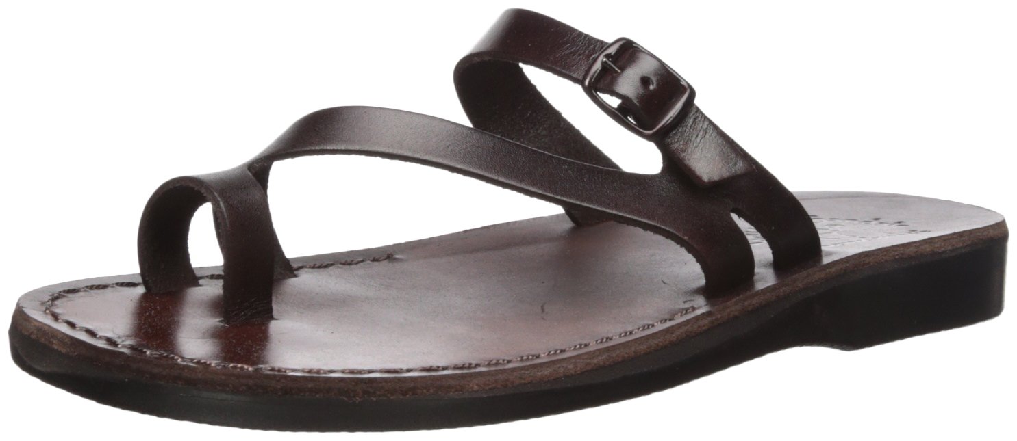 Nuri - Leather slide sandals - Womens Sandals