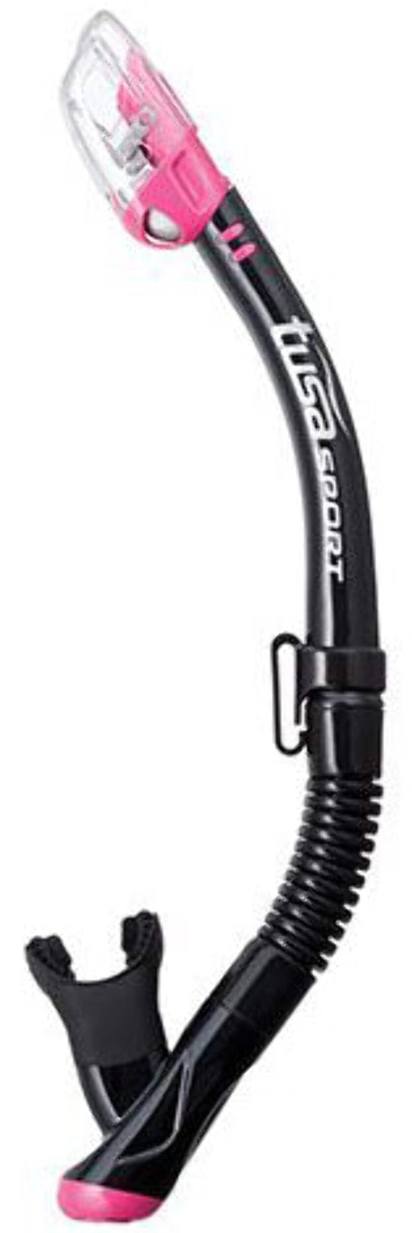 Tusa Sport Serene Dive Mask and Snorkel Set Adult Black Series (UC1625) Black/Fishtail Blue