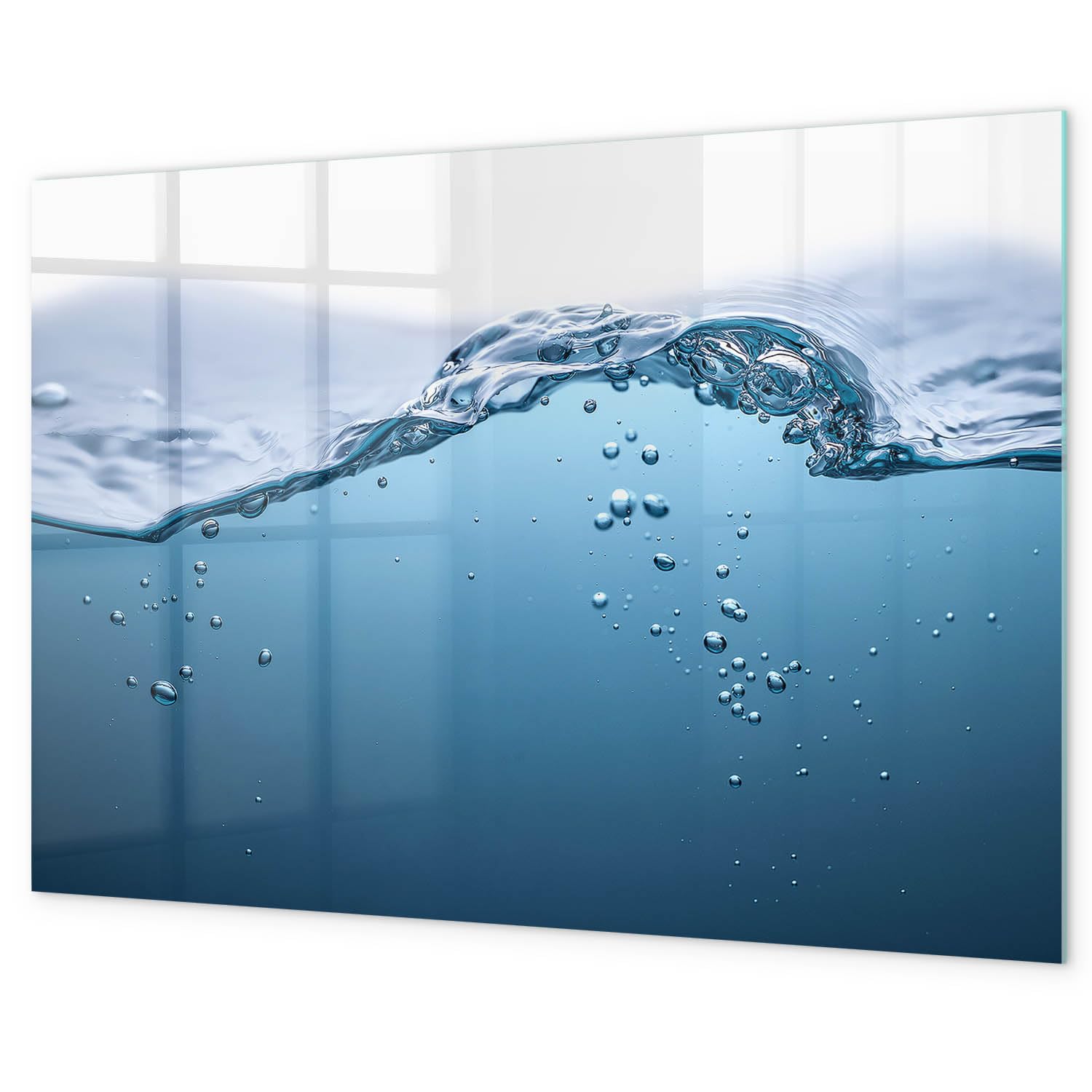 Lavagna magnetica per ufficio 100x70 cm | Primo piano dell'acqua