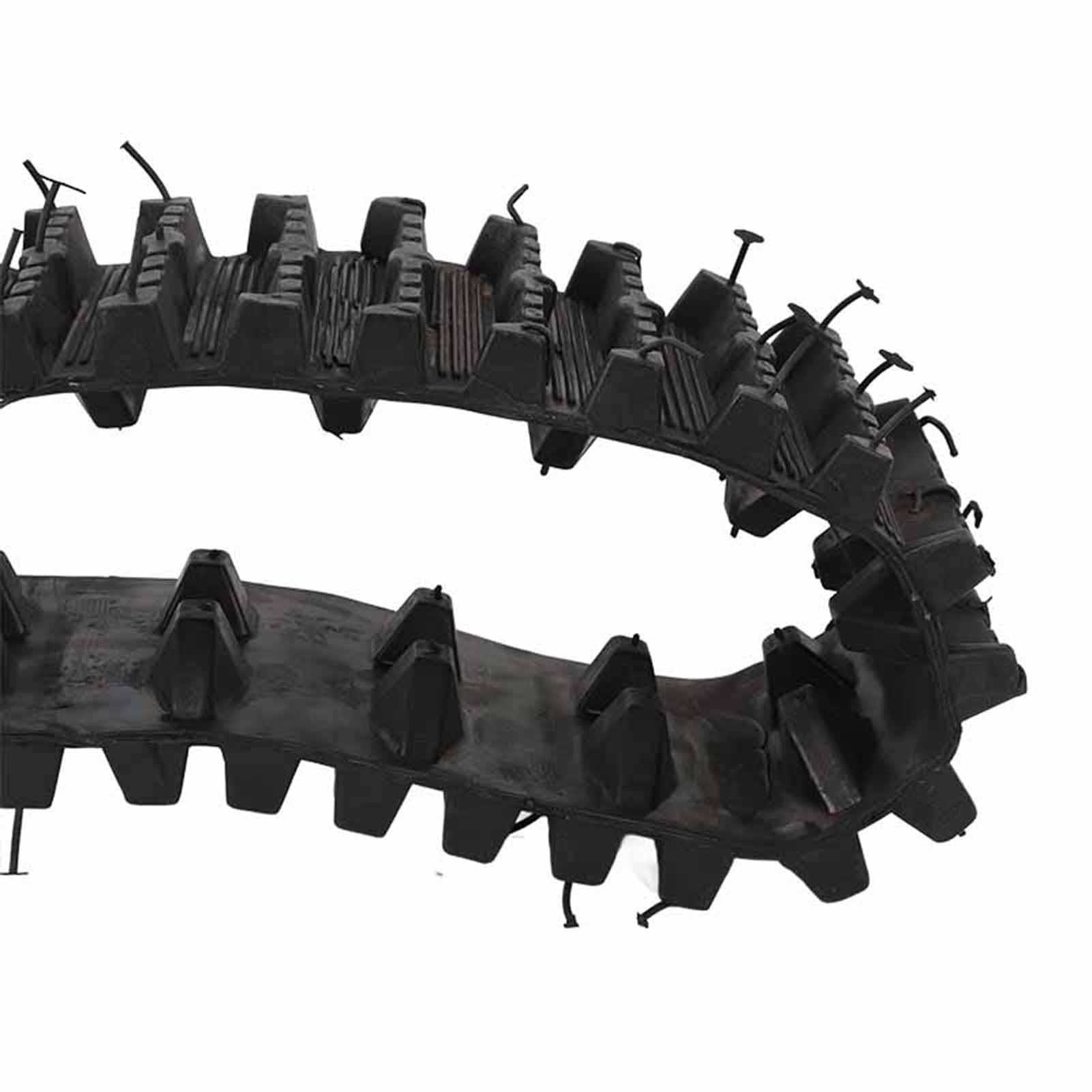 ATV-Gummikette, Gummiketten, Erhöhte Traktion, Radreifenkette für ATV, UTV, Elektrische Schneemobil-Schneefräse, Go-Kart
