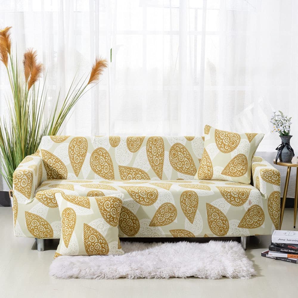 Housse de canapé extensible élastique boho salon tout compris