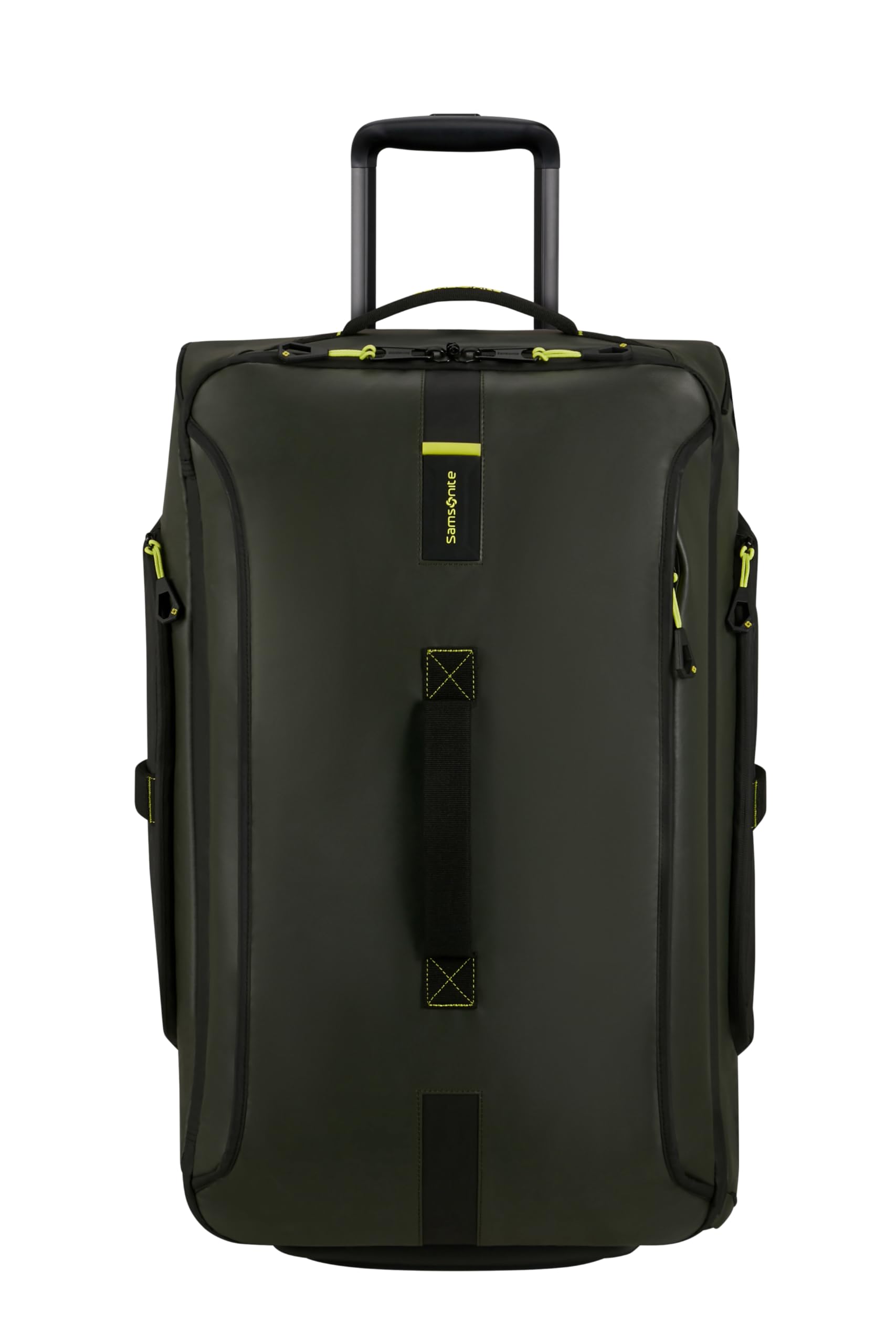 Samsonite Paradiver Light - Borsa da Viaggio con Ruote (67 cm), Medium, Idrorepellente, Leggera, 74.5 L, Verde Giungla (Jungle Green)