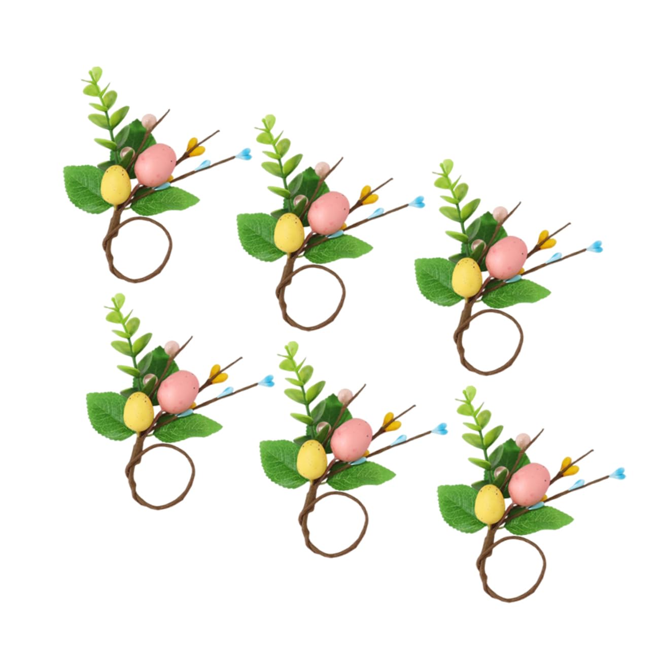TOPBATHY 18pezzi Portatovaglioli Per Accessori Per Decorazioni Primaverili Per e Speciali