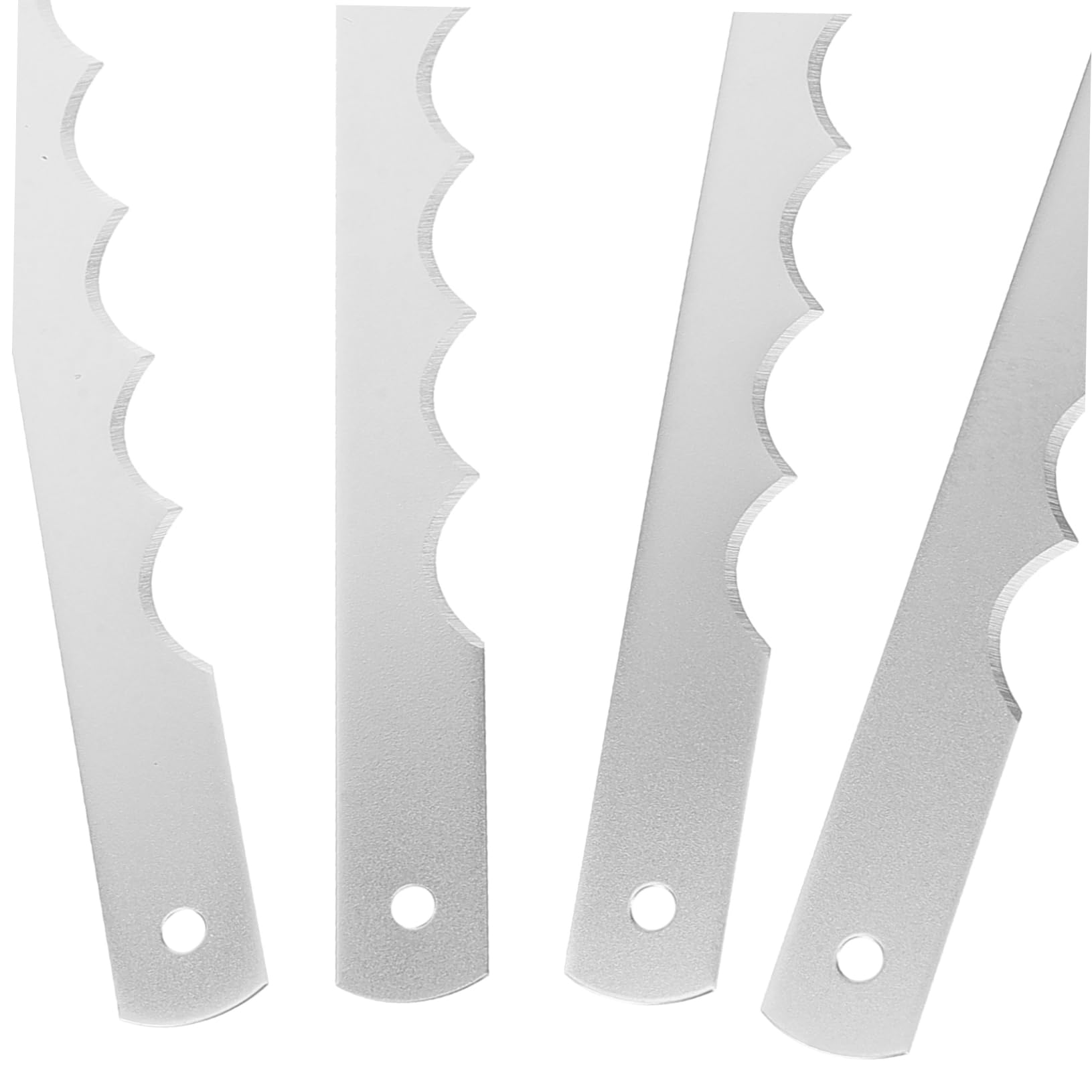 20pièces Lames De Coupe Inoxydable Pour Machine à Lames Dentelées De Remplacement Pour Trancher Et Gâteaux Outils De Cuisine Pratiques