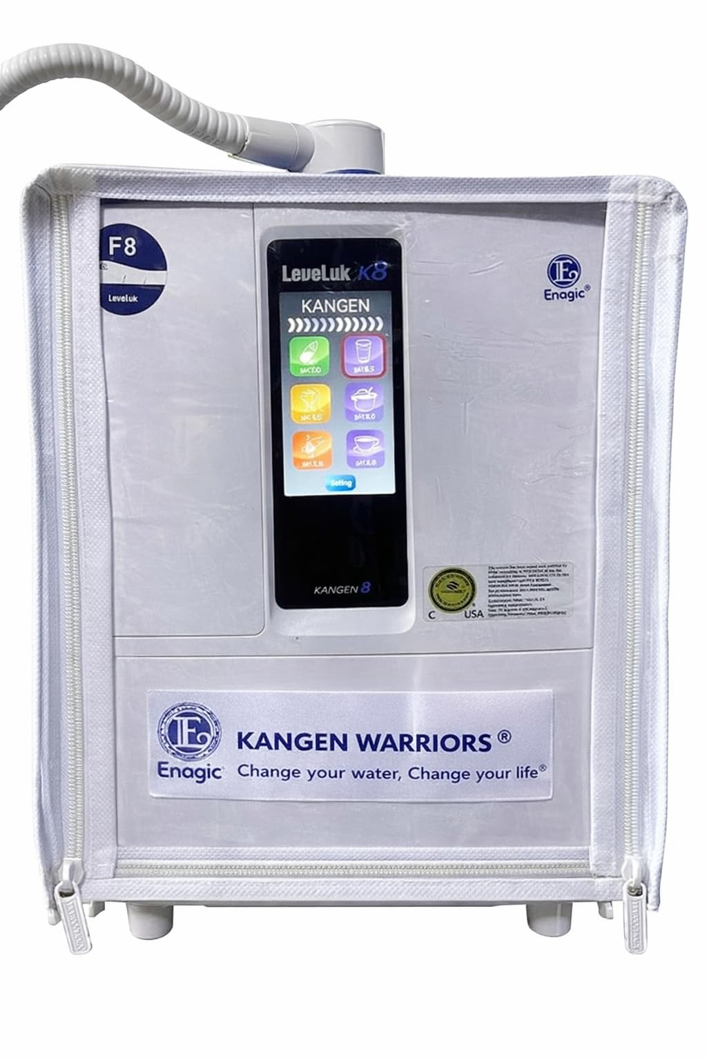 Akuabeat Body Protective Cover Compatible with Enagic Kangen Leveluk K8 Dust proof, Transparent, Scratch Resistant, Needle Crafted Model Body Protective Cover-image-5