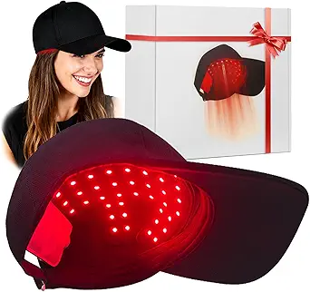 Laser Hair Growth Cap, Red Light Therapy Cap for Hair Regrowth in Men & Women