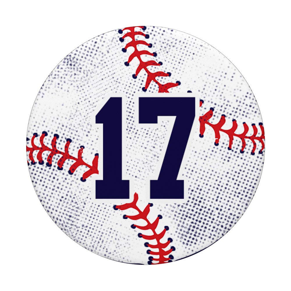Amazon.com: Baseball Number 17 Player Uniform 17th Birthday Blue