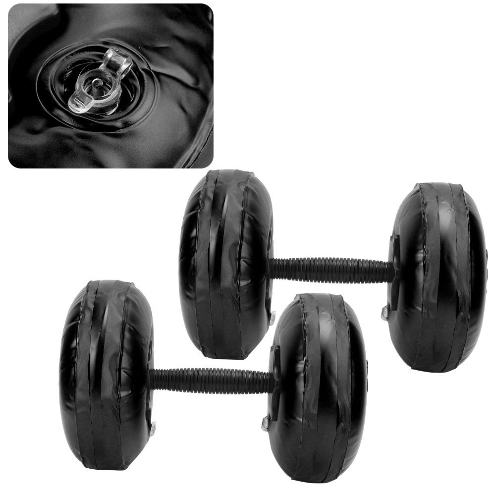 Manubrio riempito d’acqua per donne, manubrio fitness portatile regolabile, attrezzo da palestra domestica con impugnatura ad antiscivolo in materiale PPC, ideale per