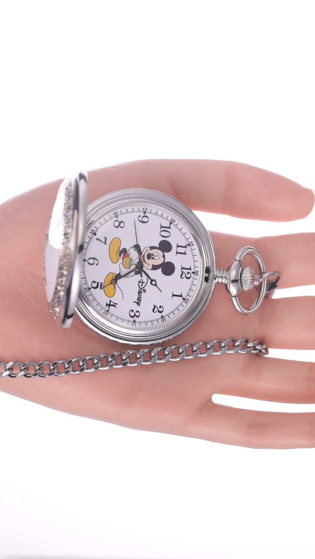 Amazon.com: Disney Mickey Mouse Pocket Watch for Men – Vintage