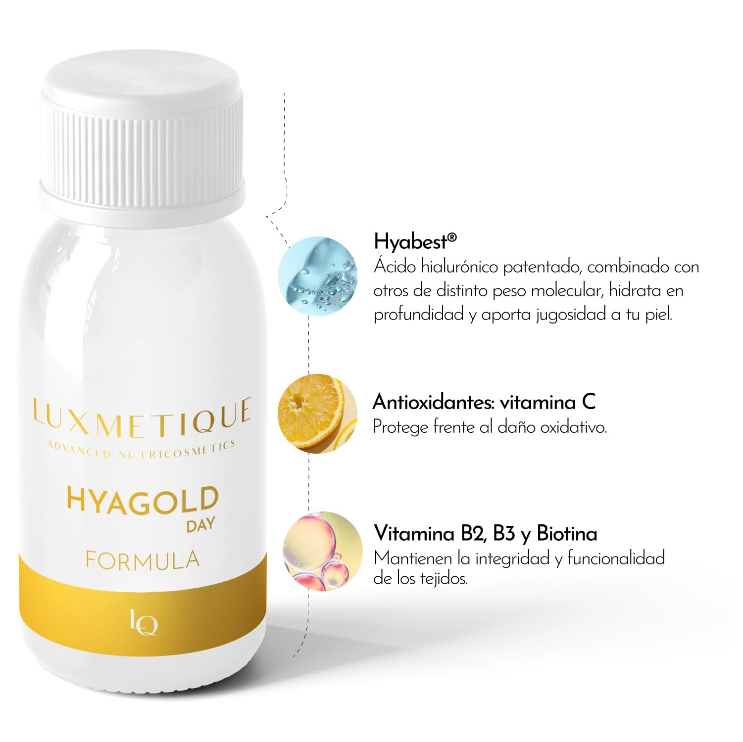 LUXMETIQUE® HyaGold Ritual Hidratación - Pack Fórmula Día + Noche