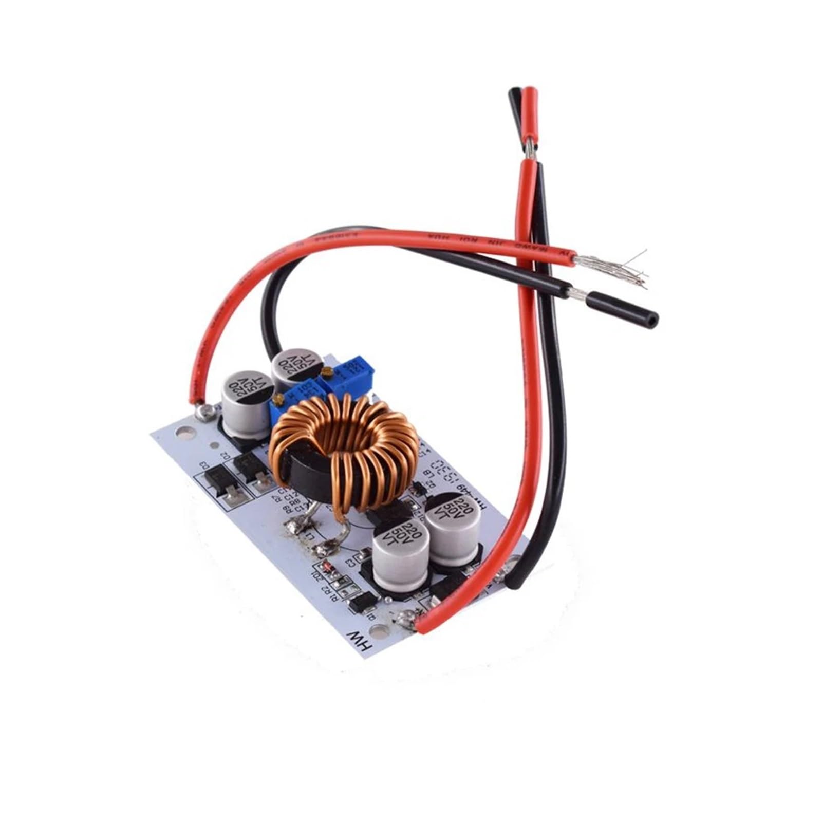 JVDDI LED Driver 500W/250W 10A Step Up Power Supply DC 8.5V-48V to 10-50V Boost Converter Constant Voltage Current Drive Module Adjustable CC CV(500W)
