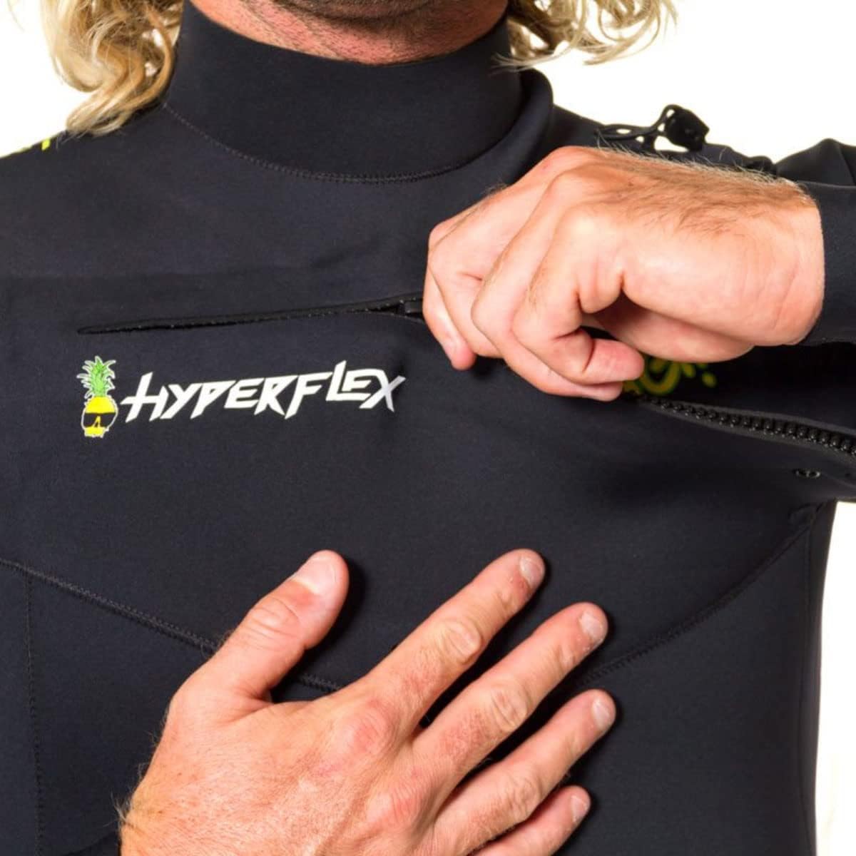 3/2mm Men's HyperFlex Ben Gravy GREENPRENE Front Zip GBS Fullsuit
