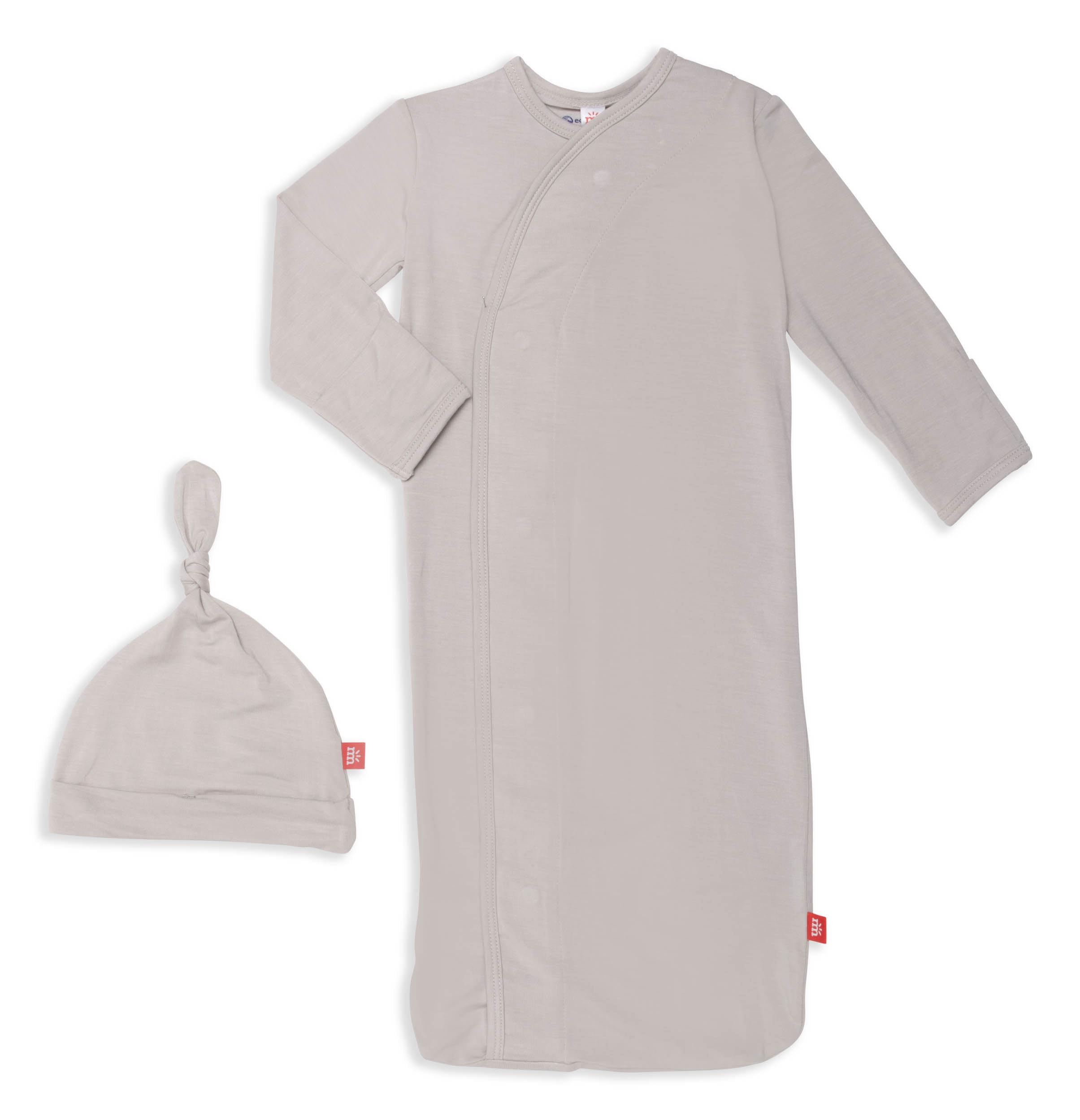 Magnetic Me Modal Newborn Sleeper Gown &amp; Hat Set