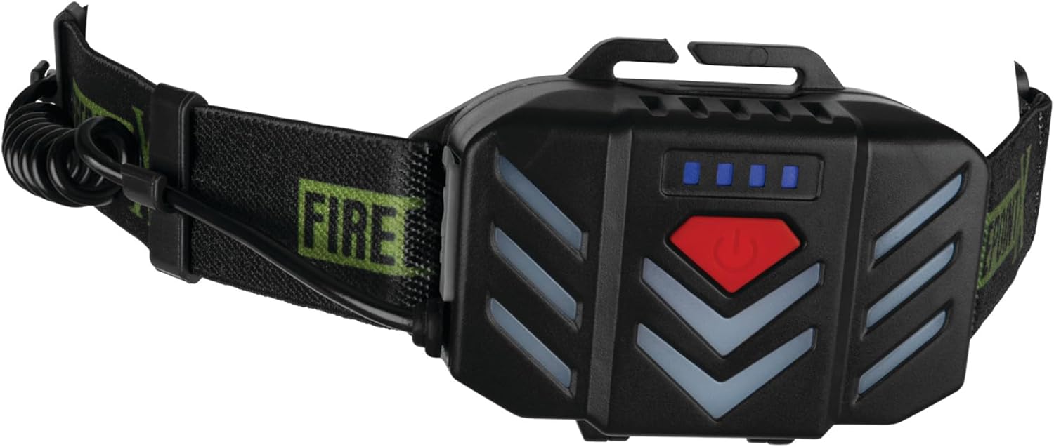 Performance Tool W2681 500LM Rechargeable COB Strip Headlamp with Adjustable Strap and 4 Output Settings Including Safe Mode