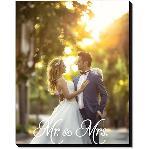 Custom Framed and Unframed Canvas Prints With Your Photos - Personalized Picture To Canvas Wall Art (Canvas Panel Cardboard, 5"x7")