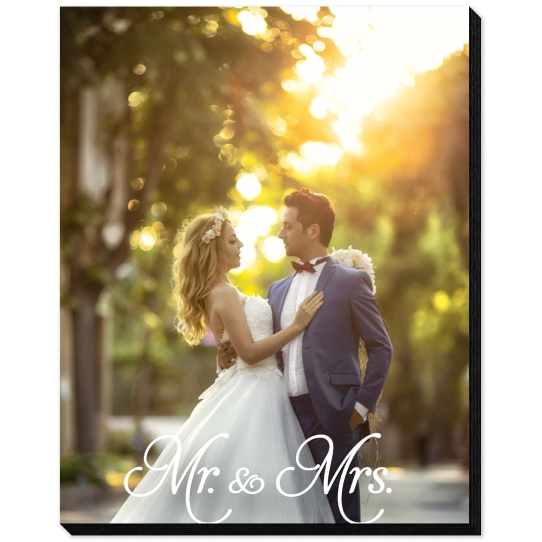 Generic Custom Framed and Unframed Canvas Prints With Your Photos - Personalized Picture To Canvas Wall Art (Canvas Panel Cardboard, 5""x7"")