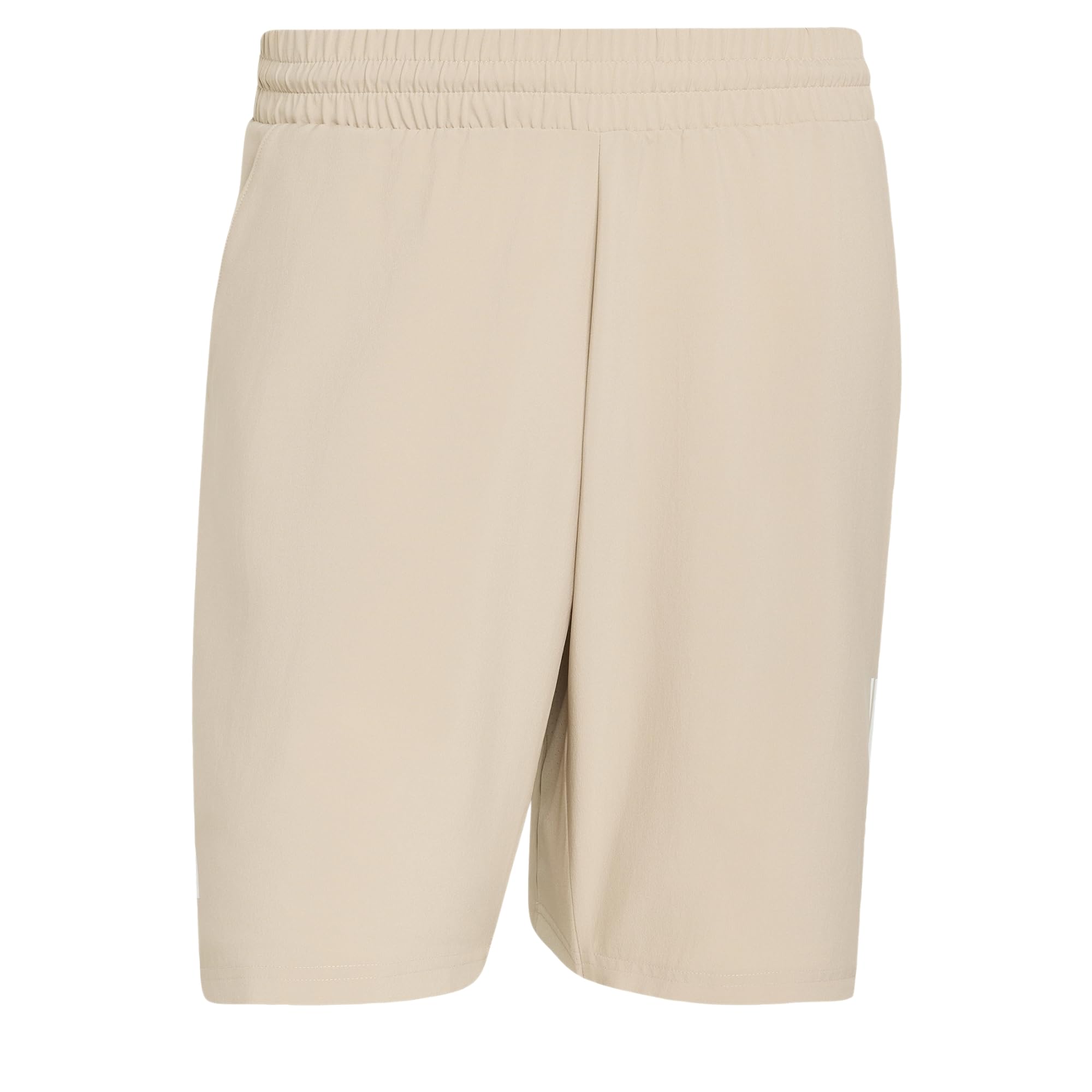 adidas Men's Club Tennis Climacool 3-Stripes Shorts, Khaki Three, XL 9 inch