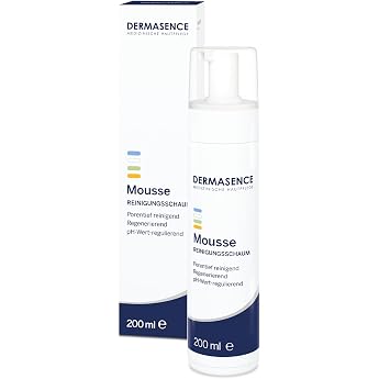 Dermasence Mousse Cleansing Foam, 200 ml | Cleansing foam for oily and blemished skin, with glycol and salicyl substances, cl