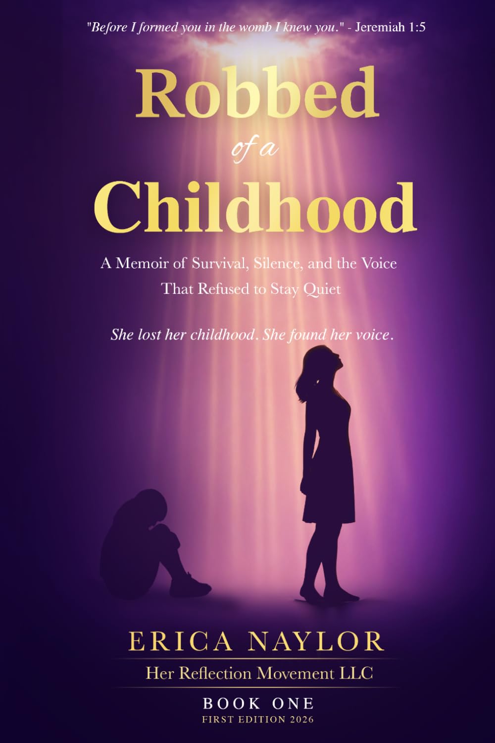 Robbed of a Childhood: A Memoir Survival, Silence, and Voice That Refused to Stay Quiet: 1