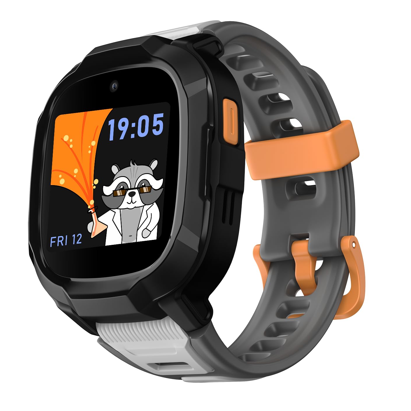 Noise Junior Explorer 2 Smart Watch for Kids with 4G SIM Compatible, 2-Way Video & Voice Calling, Geofencing, Real Time Location Monitoring via Google Maps, IP68, SOS Emergency Alerts (Lava Blast)-image-11