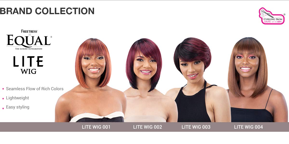 Freetress Equal Synthetic Full Wig - LITE 004 (2 Dark Brown)