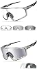 Cycling Glasses for Men Women, UV Protection TR90 Frame Sports Sunglasses for MTB, Riding, Running, Fishing, Baseball