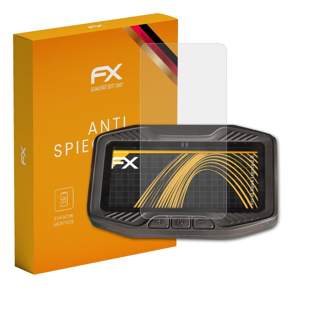 AtFoliX 2× Panzerfolie Für IO Hawk Legacy 2.0 – Matt, Stoßfest, Kratzfest – Made In Germany