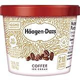 Haagen Dazs, Coffee Ice Cream, 3.6 Ounce Cup