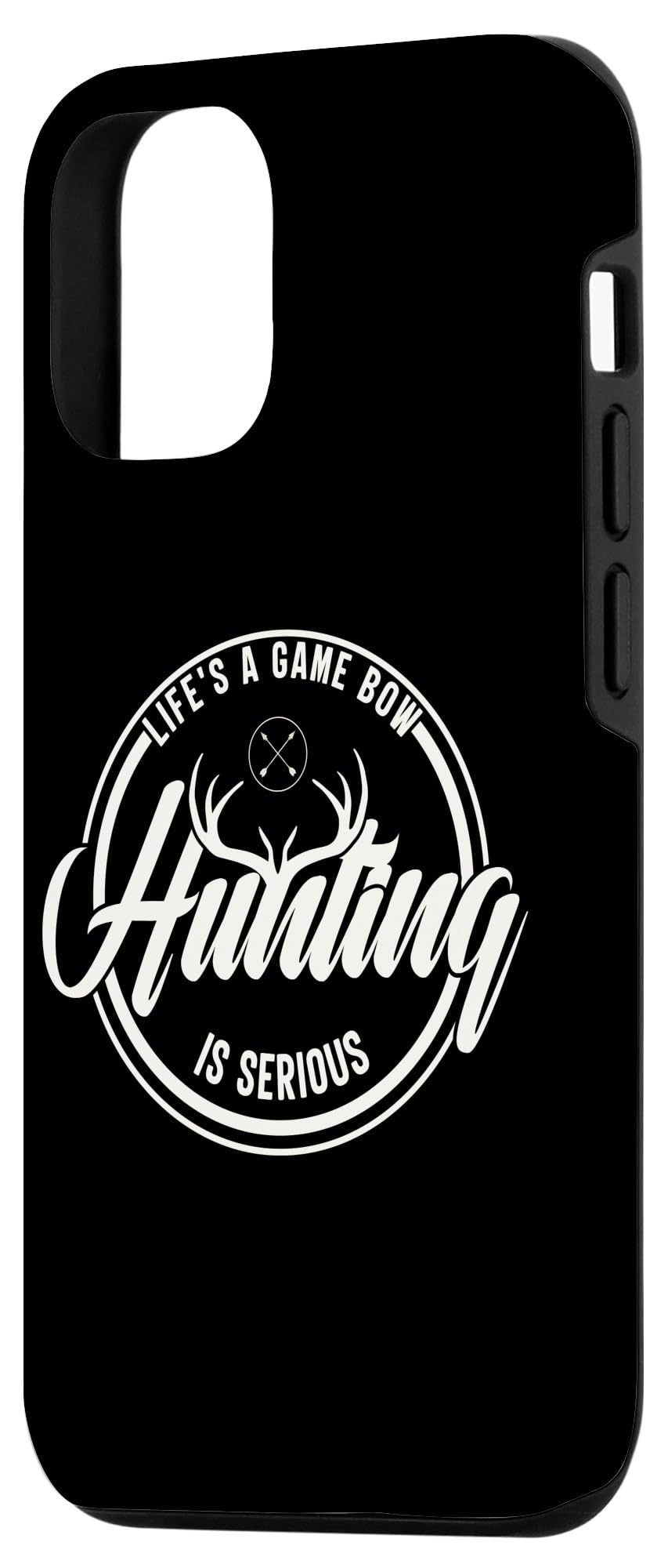 iPhone 15 Lifes A Game Bow Hunting Is Serious Apparel Case - Image 2