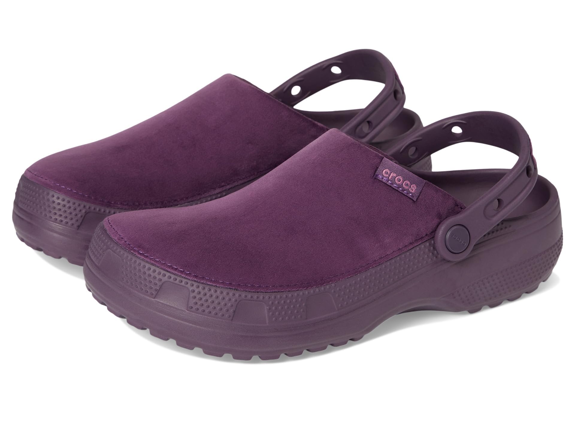 Crocs Unisex-Adult Classic Crafted Canvas &amp; Suede Clogs