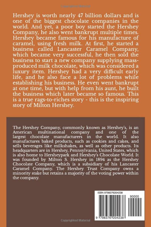 Miniatura 2 de Hershey True Rags To Riches Story (Business Success Stories)