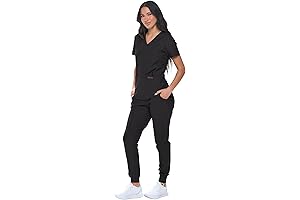 Monarch Uniforms Women's Jogger Scrub Set: Extreme Comfort and Unparalleled Stretch