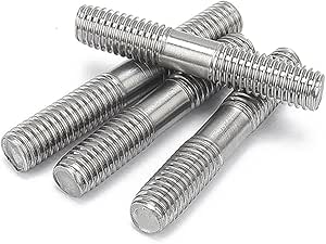 Amazon.co.jp: M8x30mm-300mm Metric 304 Stainless Steel Stud Bolt ...