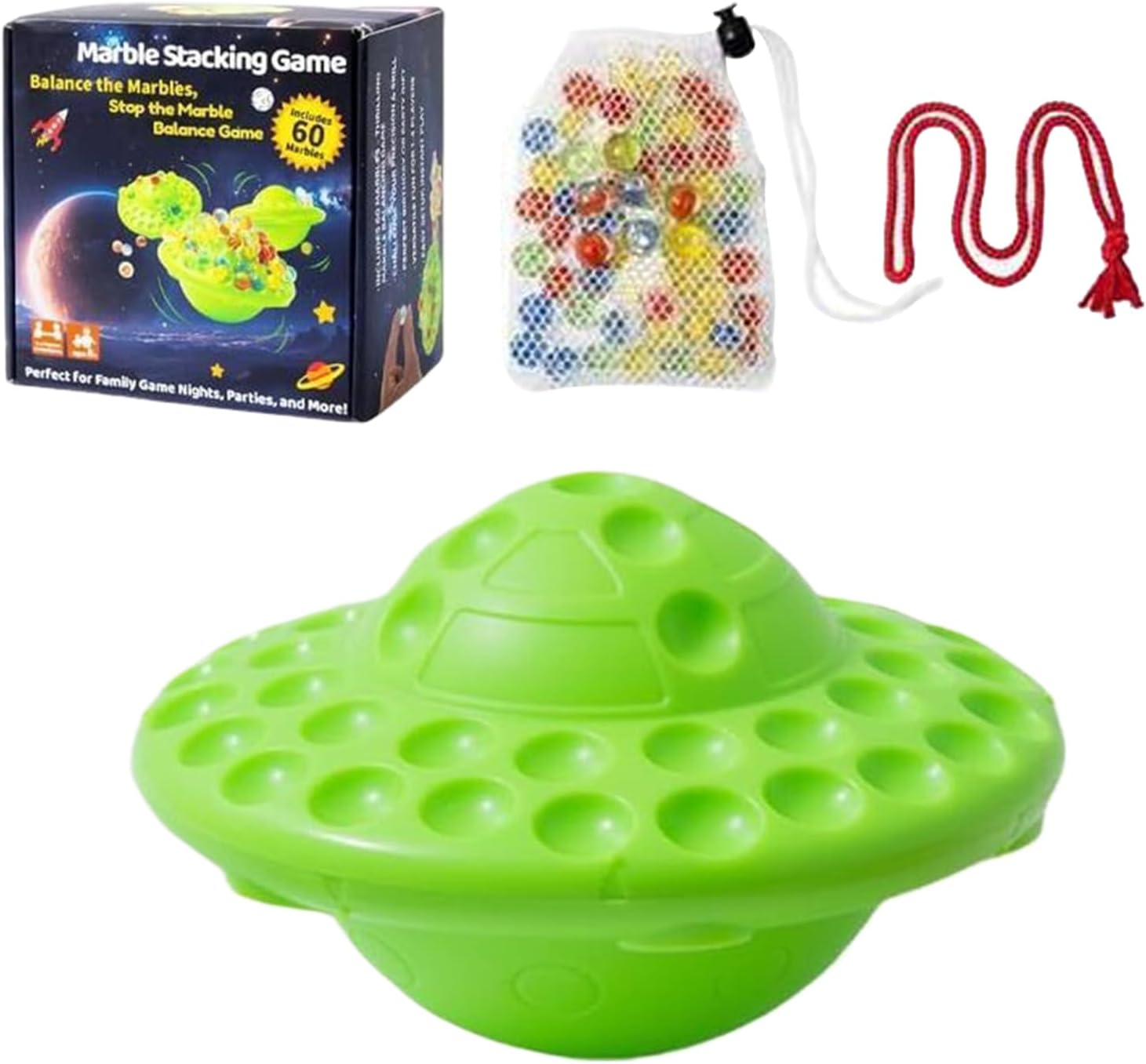 Marble Games - Marble Stacking Family Games,Educational Fun Interactive Toy for Kids Family Play School Party Classroom