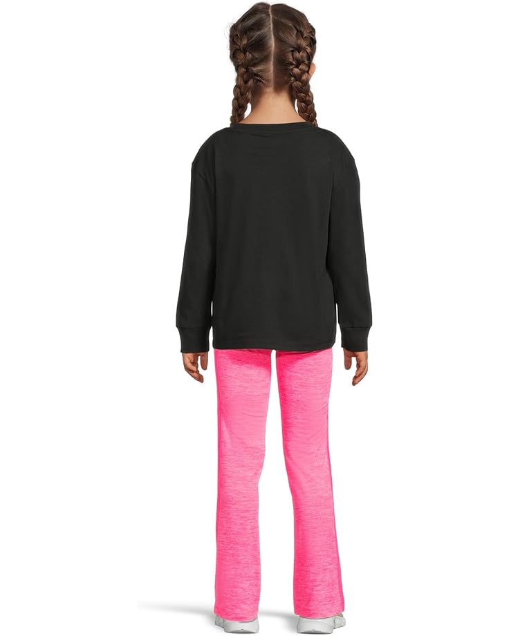 adidas Kids Graphic Tee Flare Pant Set (Toddler/Little Kid) - #2 of 3