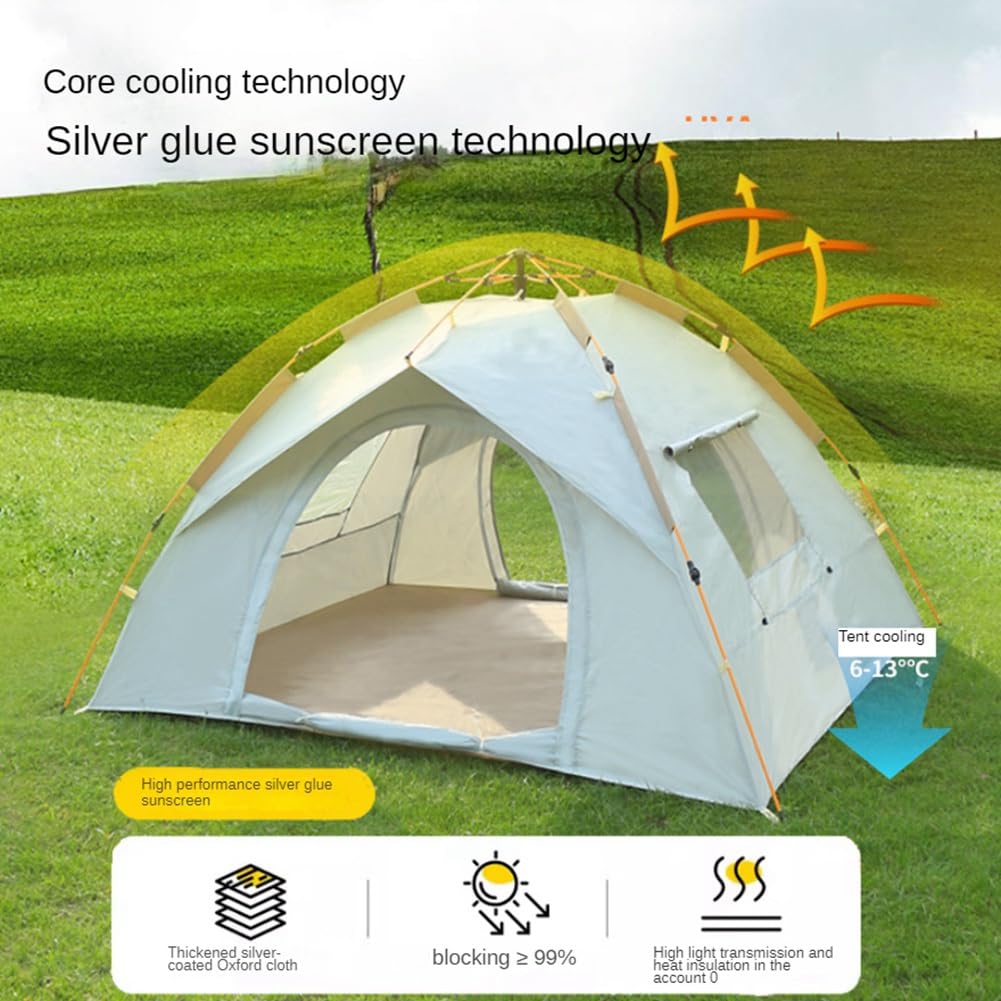 Pare-Soleil de de Plage avec Auvent, de Plage -Up, Pare-Soleil Portable de Protection Contre Les UV