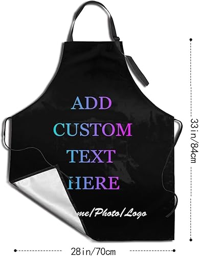 Miniatura 3 de Delantal de peluquería personalizado para hombres y mujeres, delantal de barbería personalizado con bolsillos, delantal ajustable personalizado para