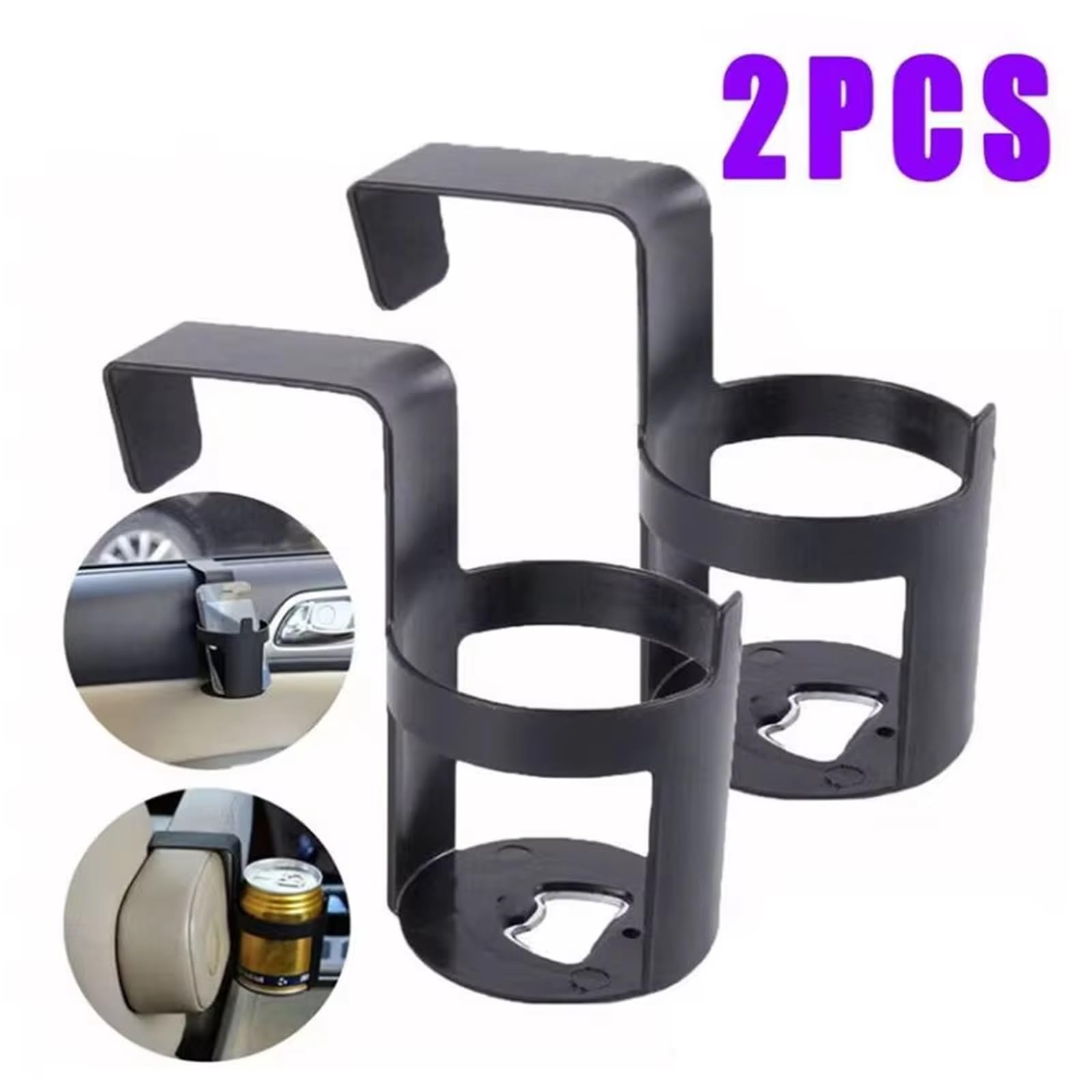 KFZ Becherhalter Auto Getränkehalter Container Haken Fenster Türhalterung Universal Wasserflasche Tassenständer Für Auto Truck Interior Organizer