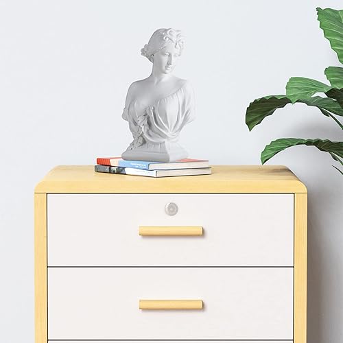 Miniatura 10 de DOVDOV Artemis - Estatua de diosa griega grande, serie de estatuas de yeso de Venus, perfecta para sala de estar, oficina, estantería, decoración