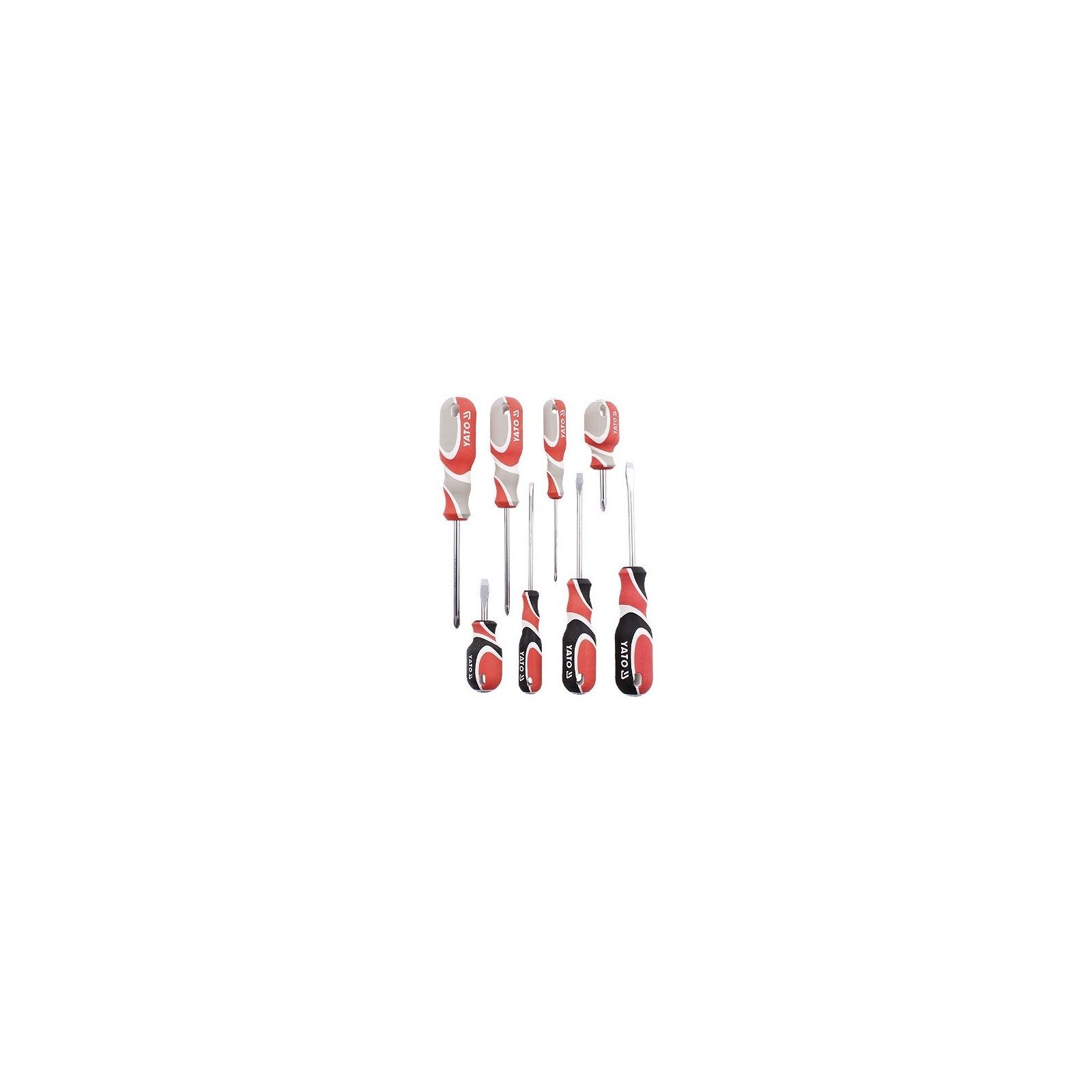 YATO YT-2670 - Juego de destornilladores 8pcs svcm55