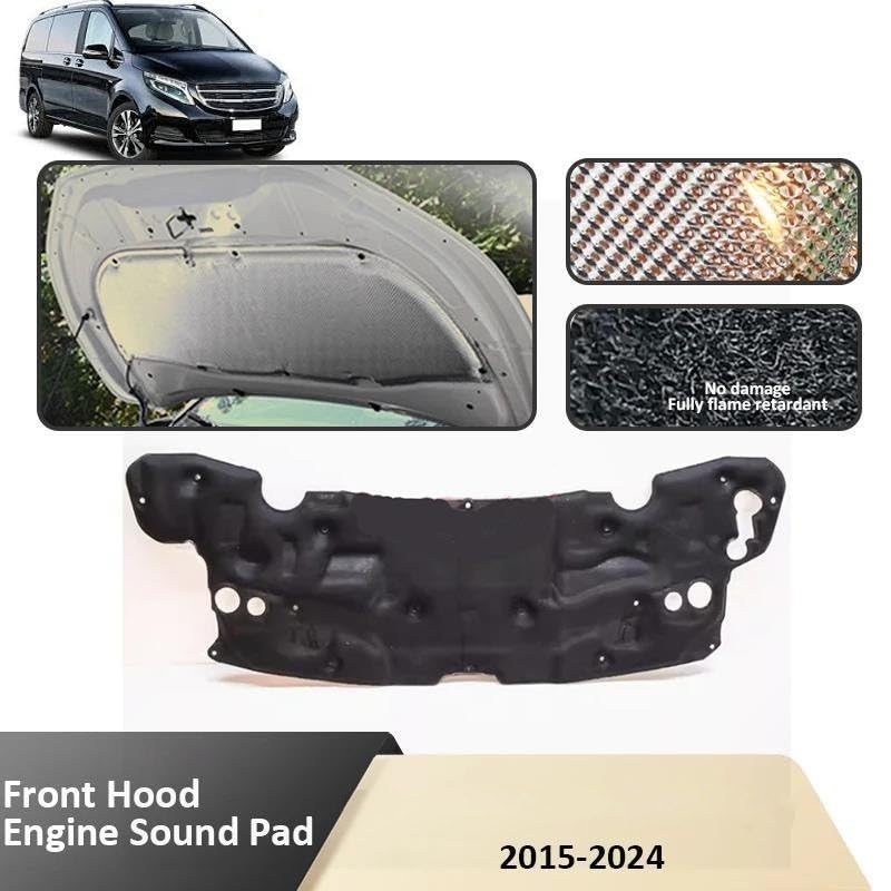Couvercle isolant capot Mercedes Vito W447 2015-2024 - 2