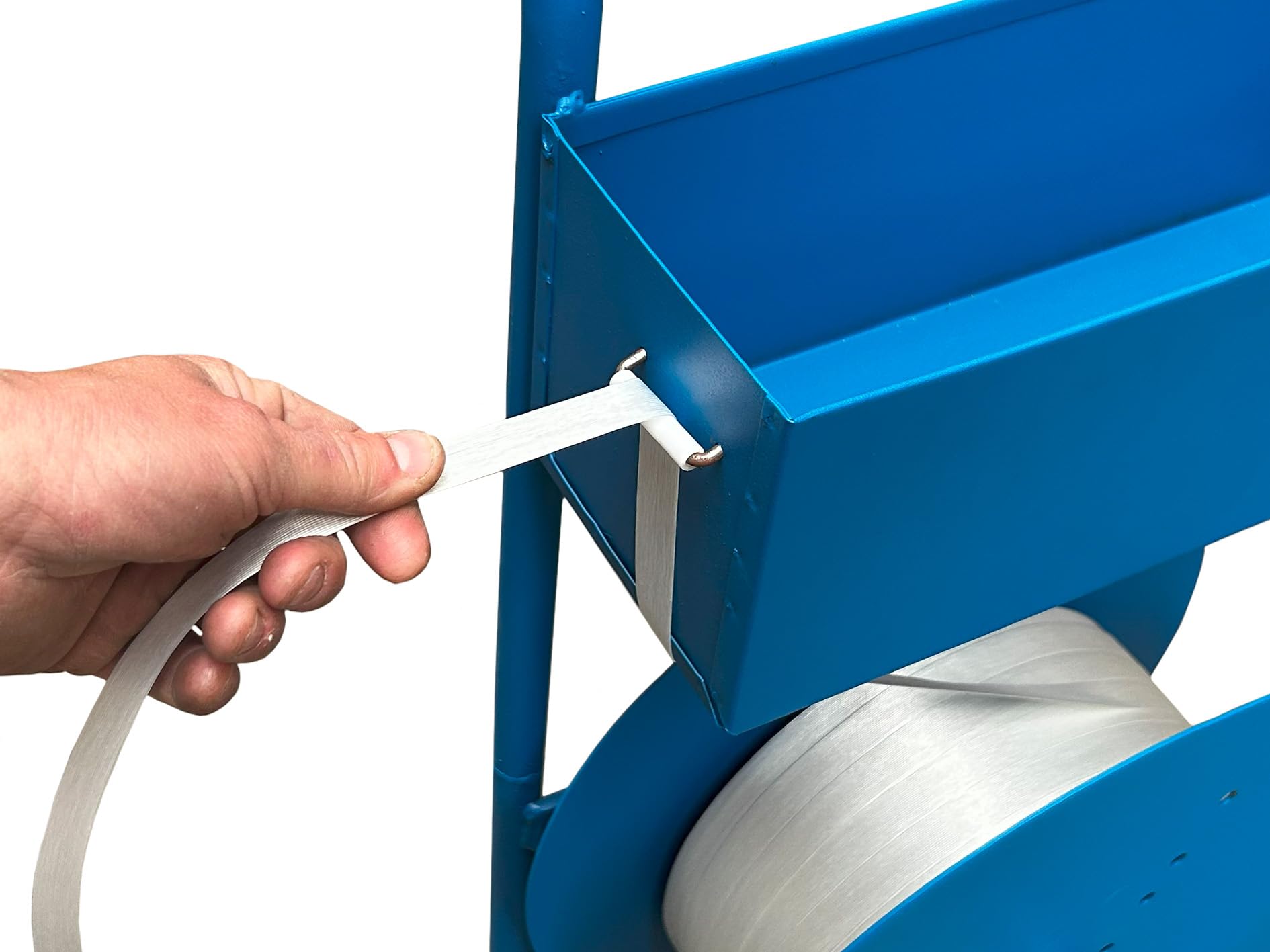 Rolle für Polyesterband und PP-Band, mobil
