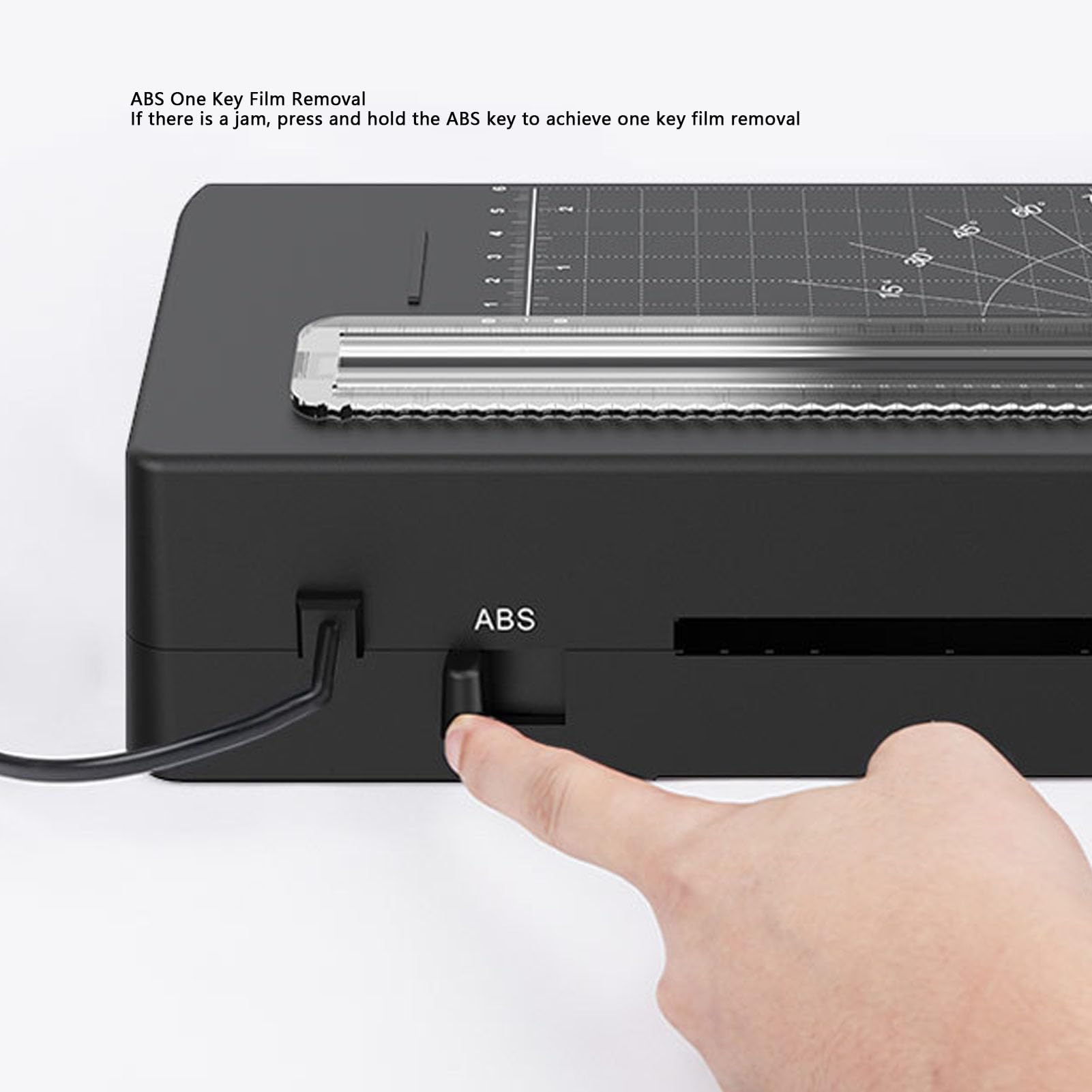 Szybki Kwarcowy Laminator Drutowy z Kluczem do Usuwania Folii, prędkość 320 Mm/min dla Formatu A4 i Poniżej, Niski Poziom Hałasu, Wszechstronny do Laminowania na Zimno i na